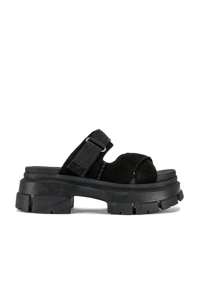 Shop Ugg Ashton Slide Shoes In Black
