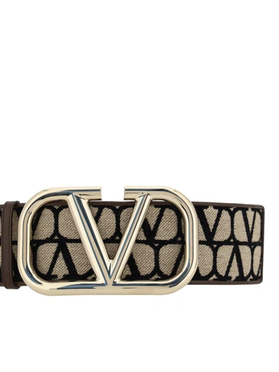 Shop Valentino Garavani Belts E Braces In Naturale/fondant