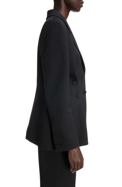 Shop Givenchy Virgin Wool Blazer In Black