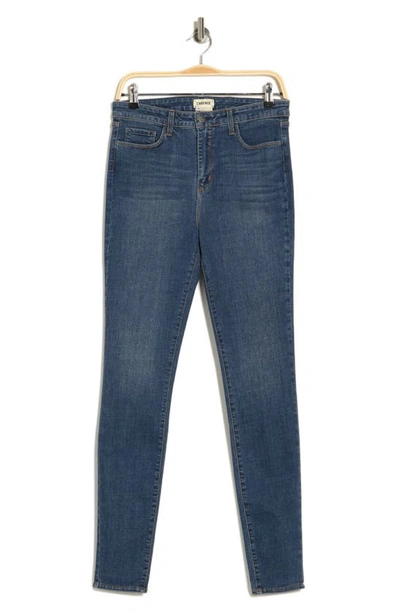 Shop L Agence '30' High Rise Skinny Jeans In New Vintage