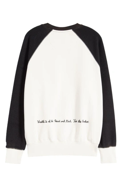 Shop Billionaire Boys Club Planetarium Oversize Long Sleeve Logo Sweatshirt In Black