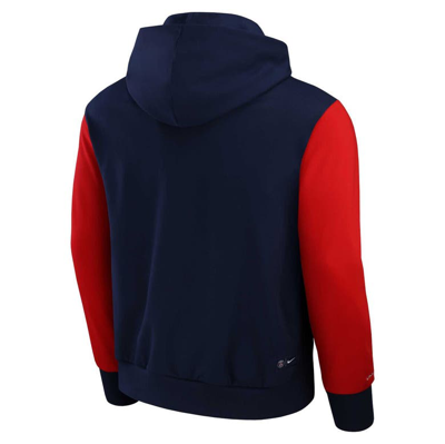 Shop Nike Navy Paris Saint-germain Standard Issue Pullover Hoodie