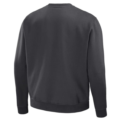 Staple Men's Nba X  Anthracite Philadelphia 76ers Plush Pullover Sweatshirt In Anthracite