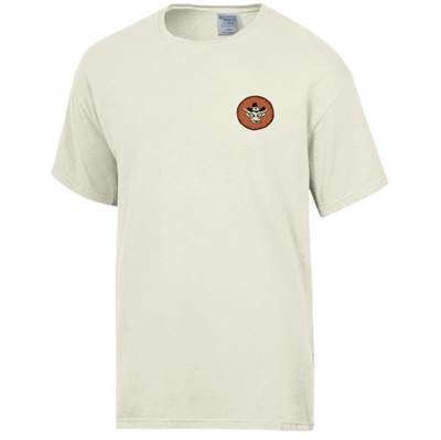 Shop Comfort Wash Cream Texas Longhorns Camping Trip T-shirt