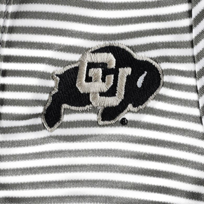 Shop Garb Infant  Charcoal Colorado Buffaloes Carson Polo Bodysuit