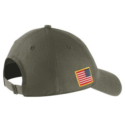 Shop Nike Olive Virginia Tech Hokies Military Pack Heritage86 Adjustable Hat