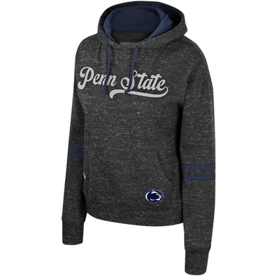 Shop Colosseum Charcoal Penn State Nittany Lions Catherine Speckle Pullover Hoodie