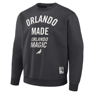 Shop Staple Nba X  Anthracite Orlando Magic Plush Pullover Sweatshirt