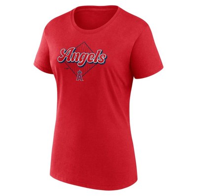 Shop Fanatics Branded Navy/red Los Angeles Angels T-shirt Combo Pack