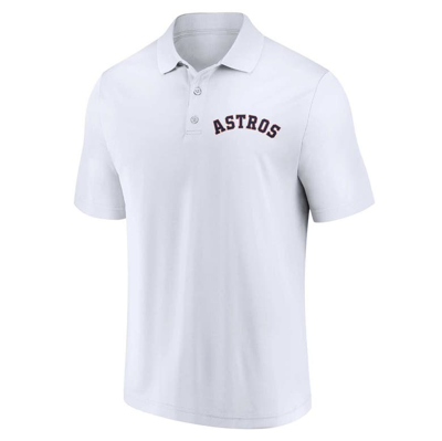 Shop Fanatics Branded Navy/white Houston Astros Two-pack Logo Lockup Polo Set