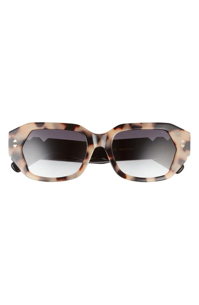 Shop Pared Small & Mighty 51.5mm Geometric Sunglasses In Cookies & Cream Grey