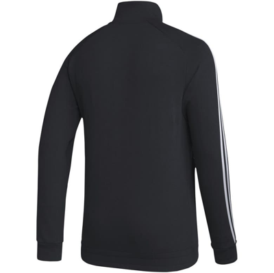 Shop Adidas Originals Adidas  Black Boston Bruins Raglan Full-zip Track Jacket