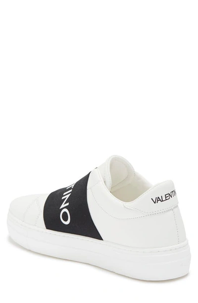 Valentino By Mario Valentino, Shoes, Valentino By Mario Valentino Maya  White Cream Leather Sneakers Sz 8 Nib 499