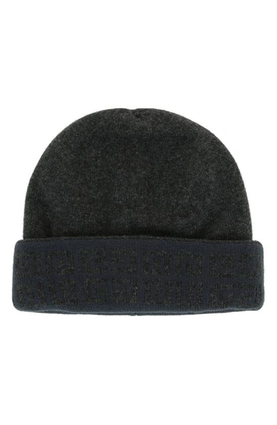 Shop Givenchy Double  Wool & Cashmere Beanie In Grey