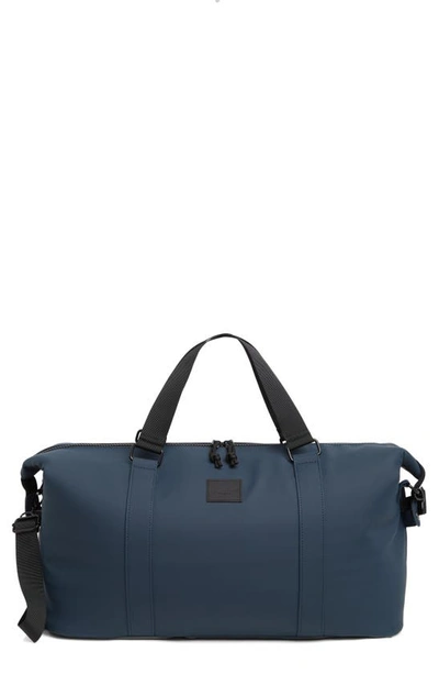 Shop Duchamp Rubberized Duffle Bag In Navy