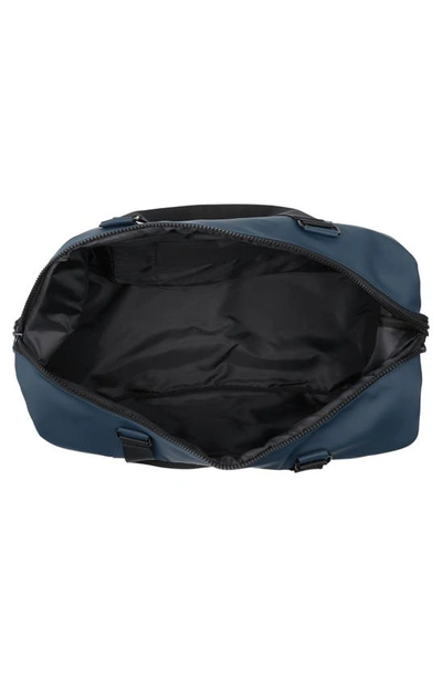 Shop Duchamp Rubberized Duffle Bag In Navy