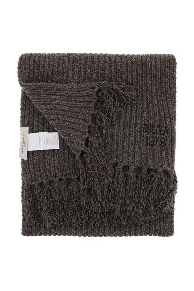 Shop Golden Goose Journey Wool And Cashmere Scarf