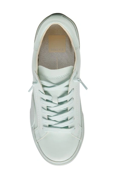 Shop Dolce Vita Zina 360 Sneaker In Seafoam Recycled Leather