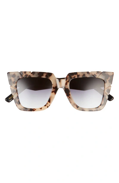Shop Pared 48mm Gradient Cat Eye Sunglasses In Cookies