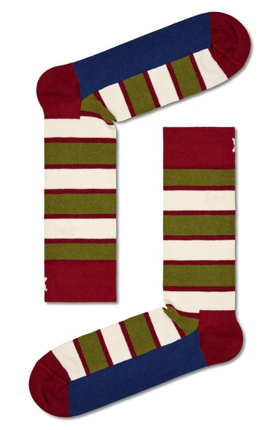 Happy Socks Assorted 4-pack Vintage Pattern Socks Gift Box In Dark Reddnu