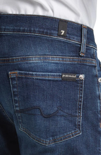 7 For All Mankind Paxtyn Squiggle Skinny Jeans In Native