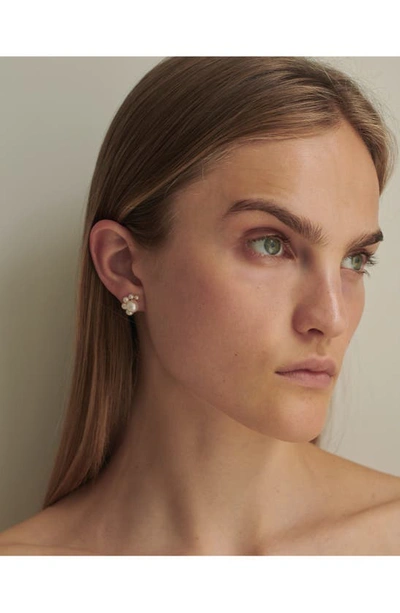 Shop Sophie Bille Brahe Federico Single Pearl Earring In Left Side Pearl