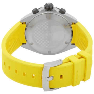 Pre-owned Tag Heuer Formula 1 Chronograph Quartz Yellow Dial Men's Watch Caz101am.ft8054