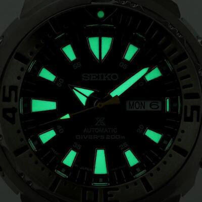 Pre-owned Seiko Prospex Sbdy055 Watch Baby Tuna Blue Dial Mens Diver Automatic Mechanical