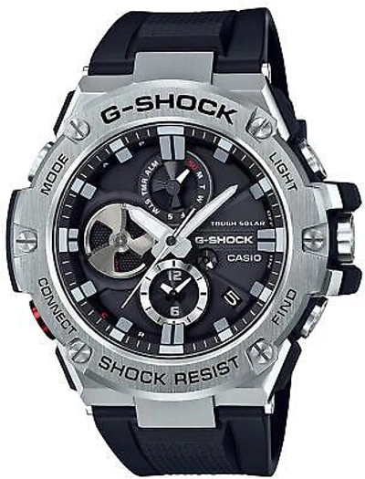 Pre-owned Casio G-shock G-steel Smartphone Link Model Gst-b100-1a Watch Men