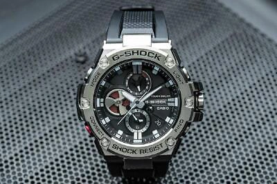 Pre-owned Casio G-shock G-steel Smartphone Link Model Gst-b100-1a Watch Men
