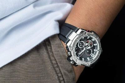 Pre-owned Casio G-shock G-steel Smartphone Link Model Gst-b100-1a Watch Men
