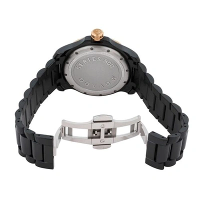 Pre-owned Movado 2600162 Men's Series 800 Black Dial Quartz Watch