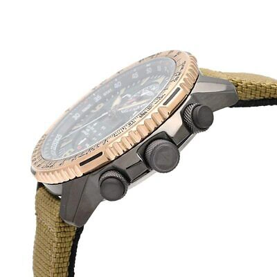 Pre-owned Citizen Promaster Jy8074-11x Eco-drive Sky Radio Solar Watch U680 Green Dial