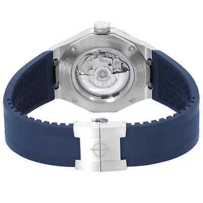Pre-owned Baume & Mercier Baume Et Mercier Riviera Automatic Blue Dial Men's Watch Moa10619