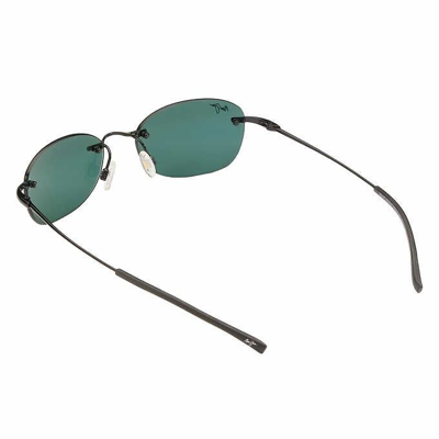 Pre-owned Maui Jim Mixed Plate 721-02 Black Grey Polarized Sunglasses Men Women Kids