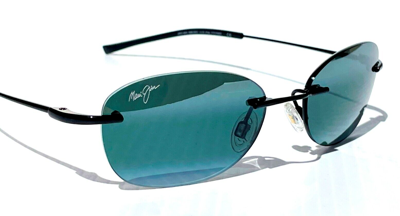 Pre-owned Maui Jim Mixed Plate 721-02 Black Grey Polarized Sunglasses Men Women Kids