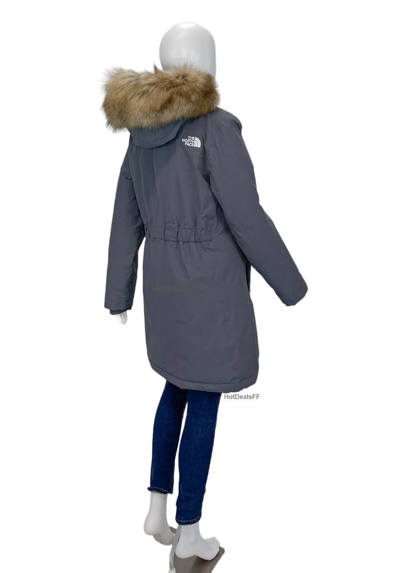 Pre-owned The North Face Women's Arctic Parka 550 Down Coat Vanadis Grey - S-xxl $350