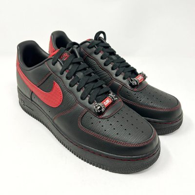 Pre-owned Nike Rtfkt X  Air Force 1 - Demon - Men Us Size 9 - Deadstock With Tee In Black