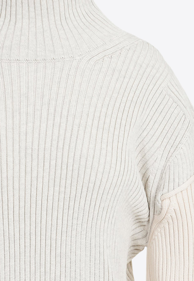 Shop The Row Dua Ribbed Sweater In White