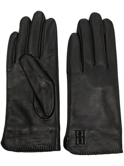 Shop By Malene Birger Gloves In Black