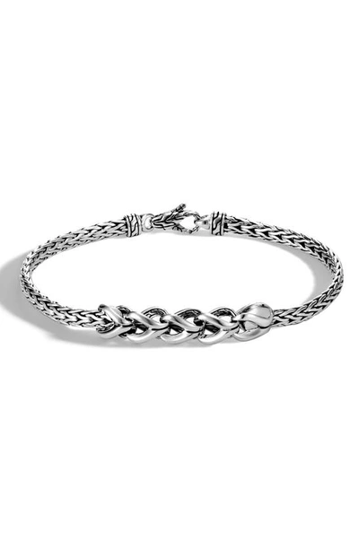 Shop John Hardy Slim Asli 3.5mm Chain Bracelet In Silver