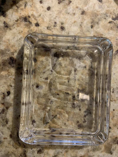 Pre-owned Supreme Debossed Ashtray Clear Ss 2020