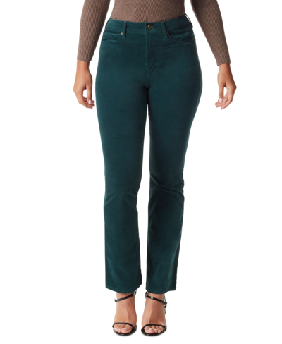 Shop Sam Edelman Women's Penny High-rise Bootcut Jeans In Darkest Spruce