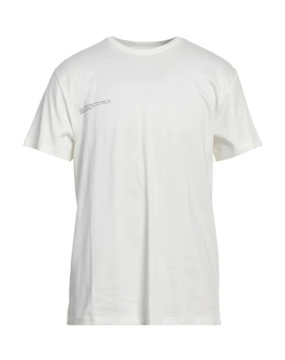 Shop Pangaia Man T-shirt White Size M Organic Cotton, Seacell