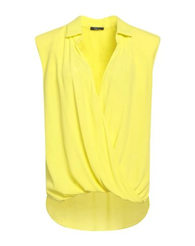 Shop Hanita Woman Top Yellow Size Xs Viscose
