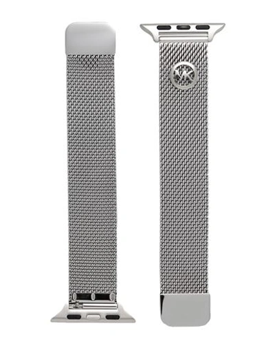 Shop Michael Kors Access Bands For Apple Watch Woman Watch Accessory Silver Size - Stainless Steel