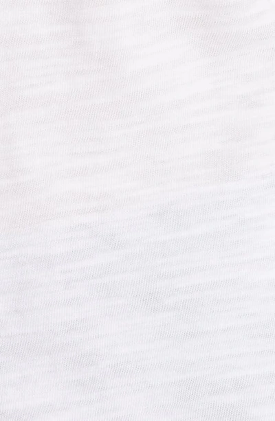 Caslon Roll Tab Knit Shirt In White