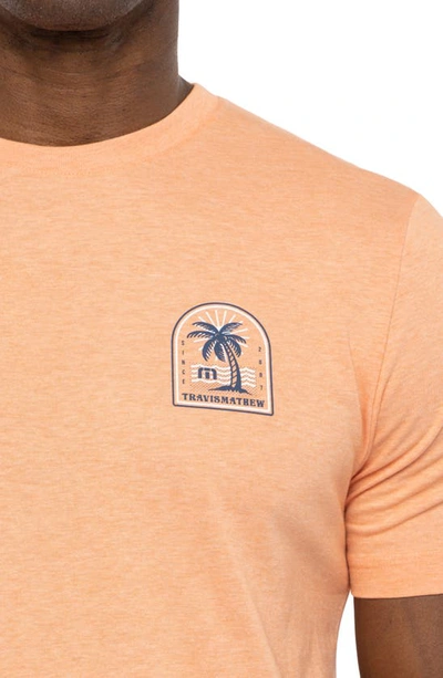 Travismathew Spanish Villa Graphic T-shirt In Heather Melon