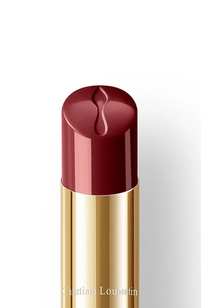 Shop Christian Louboutin Rouge Stiletto Glossy Shine Lipstick In Bellavino 418s