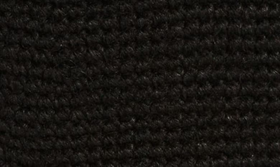 Shop Visvim Wool & Linen Crochet Bucket Hat In Black